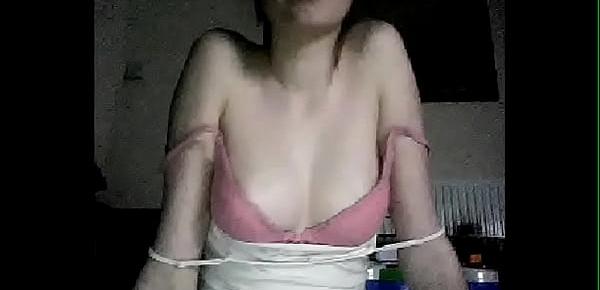  Tease and reveals nice tits webcam